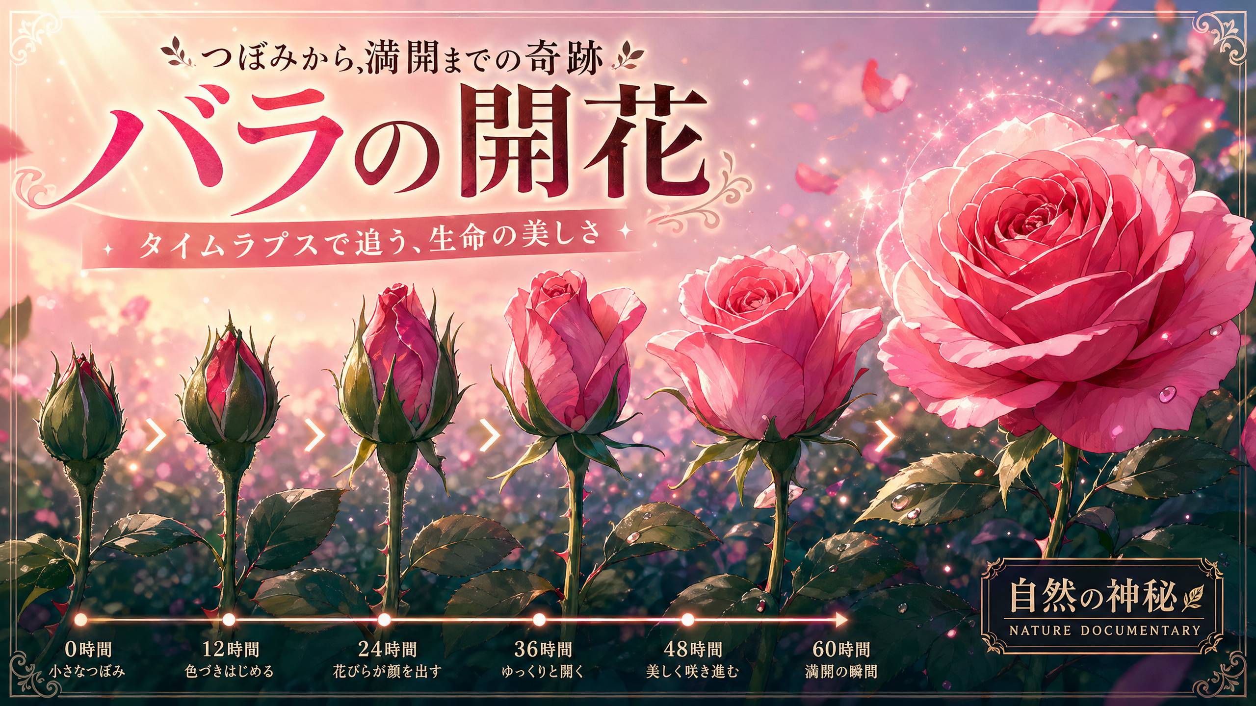 幼幼植物视频-花朵绽放延时视频