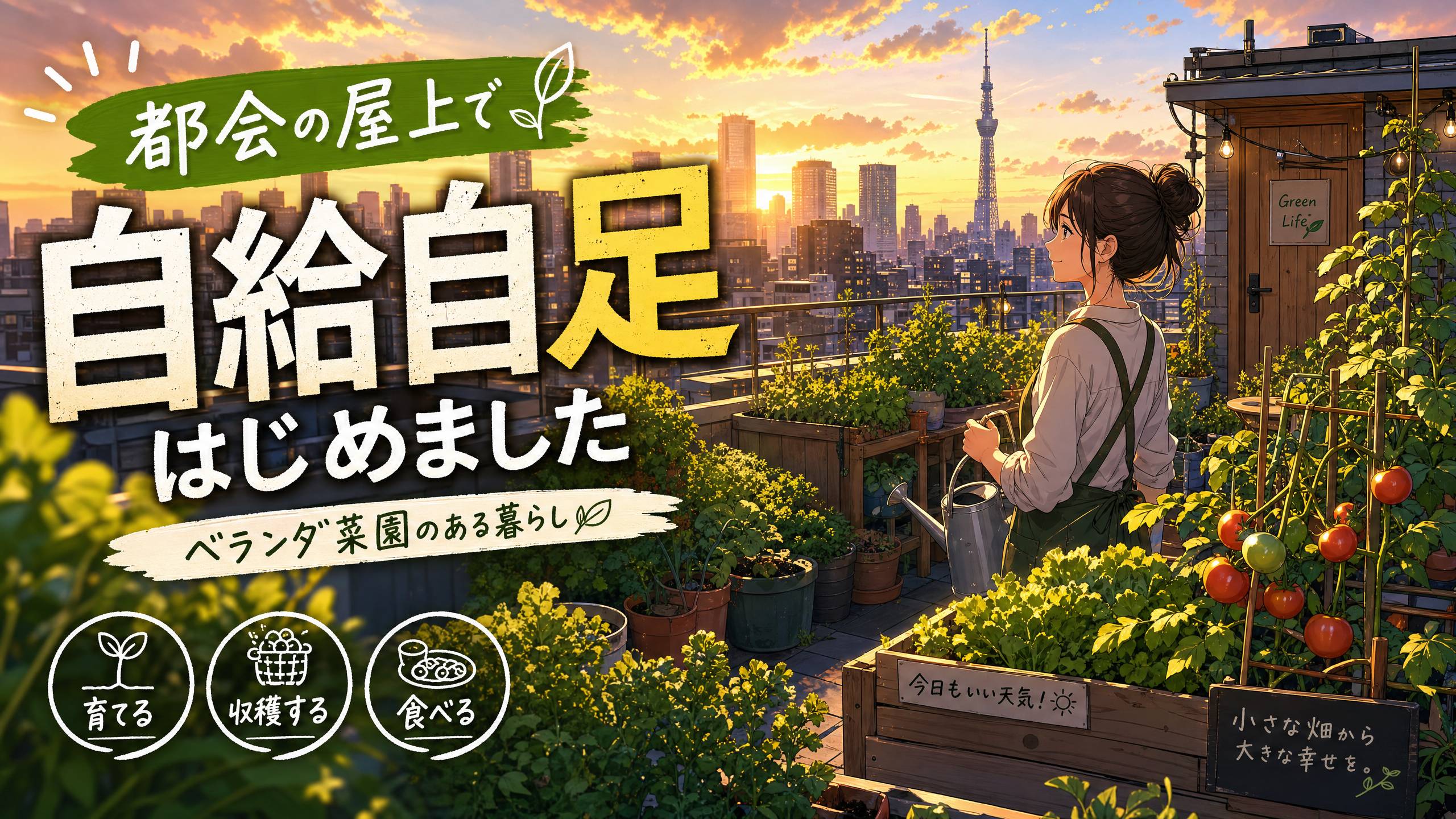 幼幼植物视频-屋顶花园视频分享